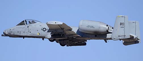 Fairchild-Republic A-10A Thunderbolt II (Warthog) 79-0120 of the 47th Fighter Squadron Terrible Termites, February 2, 2012